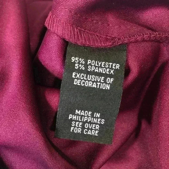 BCX Women Plus Size Trendy Off-The-Shoulder Crochet Dress Purple Size 2X NWOT - Picture 14 of 16